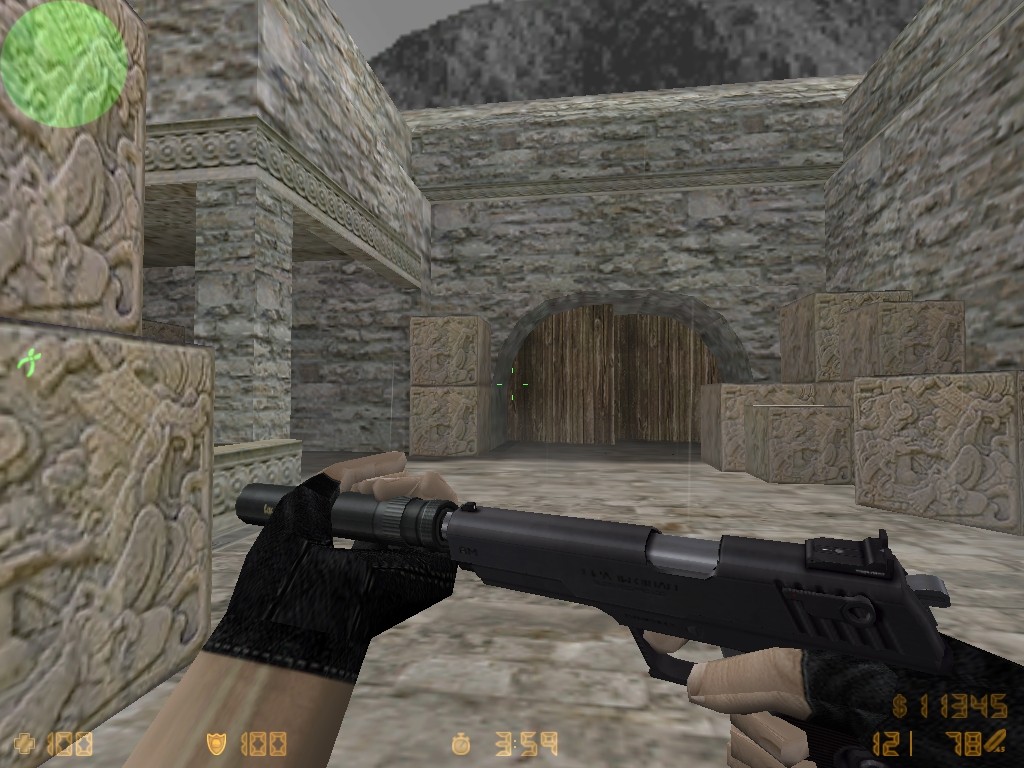 Кратко про оружие в игре Counter-Strike 1.6